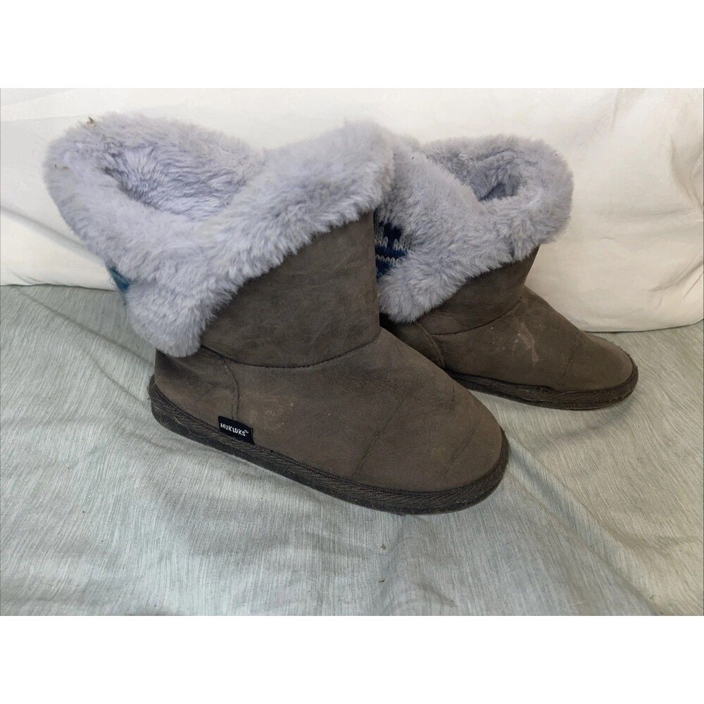 mukluks Kid Boots Size 11, Good Used Condition